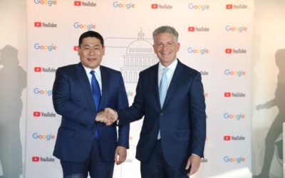 몽골 정부, 구글과 디지털 기술 파트너십 체결
