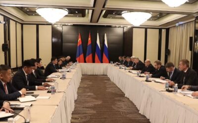 몽골 총리, 미슈스틴 러시아 총리와 회담