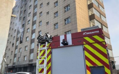 항울구 아파트 화재로 7명 사망