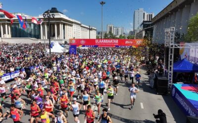 “울란바토르 마라톤 2024” 국제 마라톤 대회, 3만 명 참가