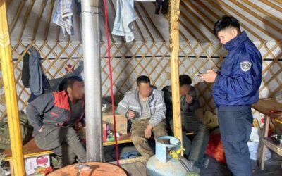 몽골, 관광비자를 목적 외로 사용한 외국인 25명 강제 출국 조치