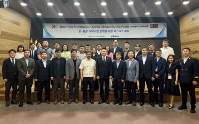 코레일, 몽골철도와 국내 기업 협력 위한 비즈니스 미팅 개최