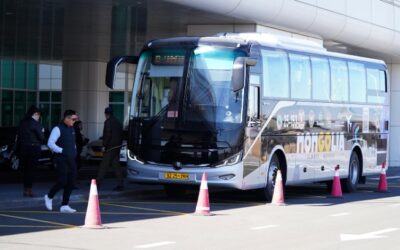 칭기즈칸 국제공항 노선 시내버스 운행 시작