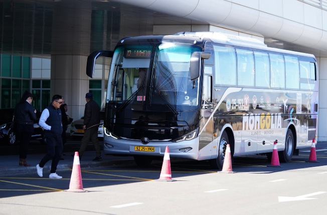 칭기즈칸 국제공항 노선 시내버스 운행 시작