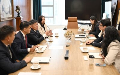 울란바토르 시장, JP 모건 대표단과 만나 지하철 건설 금융 협력 논의