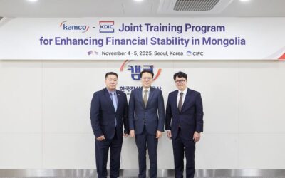 캠코, 예보와 함께 몽골의 금융안정성 강화 돕는다