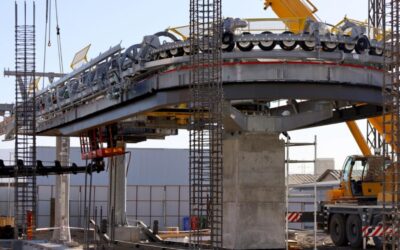 울란바토르시, 야르막-하르호린 삭도 운송 시스템 건설 공정률 31.5% 달성