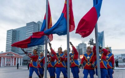 몽골, 공화국 선포 및 첫 헌법 채택 101주년 기념