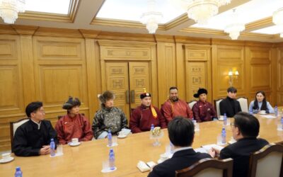 몽골 잔단샤타르 총리, ‘피지컬 아시아’ 제작진·출연진 초청… 내년 나담 축제 초청