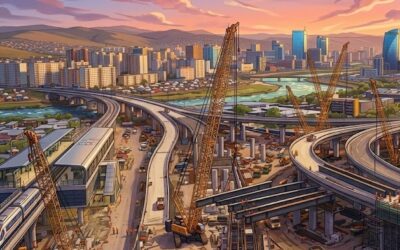 몽골 도로·교통 분야 5대 핵심 사업 추진 현황