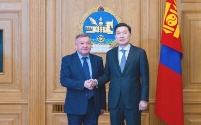 오츠랄 몽골 총리, 러시아 대사 접견… 디젤 연료 할인 공급 및 에너지 협력 논의