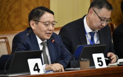 몽골 중앙은행 총재, 의회 경제위서 2025년 성과·정책 방향 보고