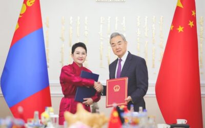 왕이 중국 외교부장, 몽골 공식 방문…자밍우드-울란바타르-알탄불라그 고속도로·가스관 사업 협력 논의