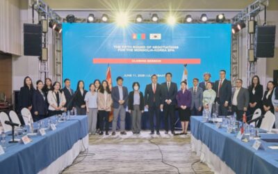 한-몽 CEPA 협상 가속화…여한구 통상교섭본부장, 몽골 경제개발부 장관과 회담