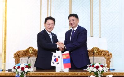 이재명 대통령, 후렐수흐 몽골 대통령과 정상회담…’한·몽 관계 황금시대’ 공동선언 채택