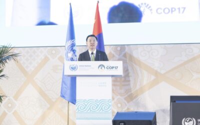 유엔 사막화방지협약 COP17 울란바타르서 개막… 오츠랄 총리 “선언 반복 아닌 이행 가속” 촉구